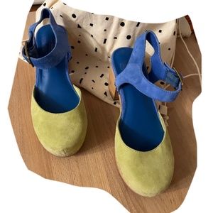 Charlotte Stone Maude 2-Tone Clog Mary Jane